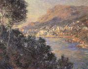 Monte Carlo vu de Roquebrune Claude Monet